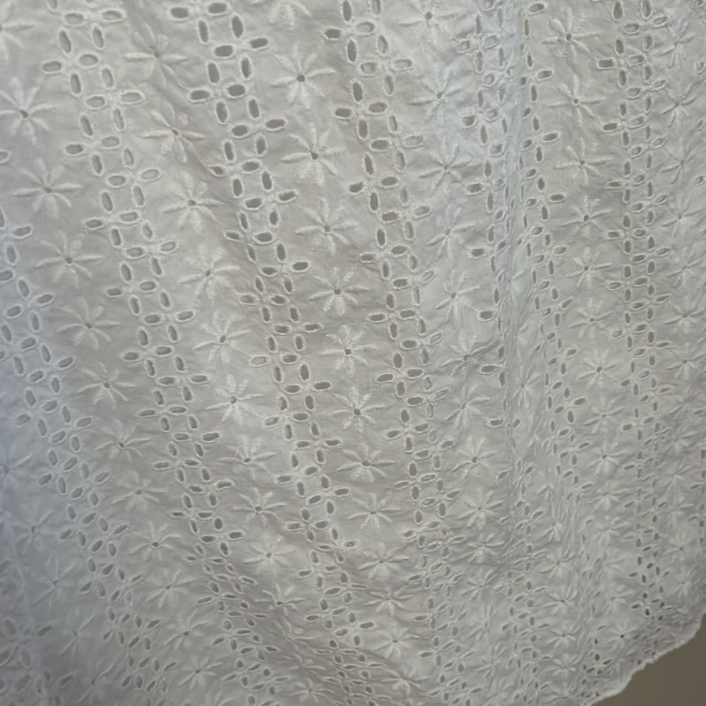 & Other Stories White Eyelet Mini Dress - Picture 5 of 14